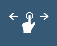 スワイプできます